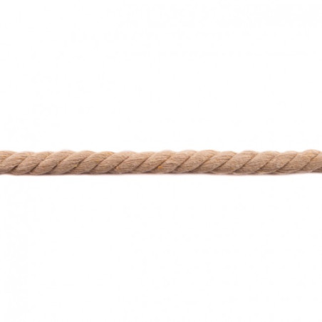 Cordon en coton méga 12 mm sable (kh)