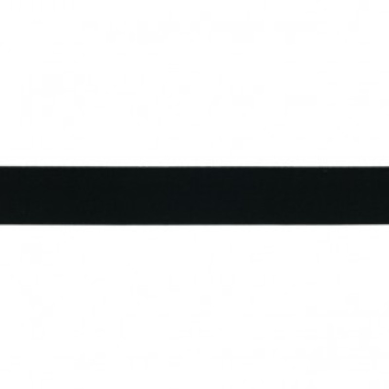 Elastic ribbon - 40mm black (soft)