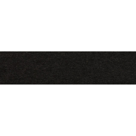 Jersey edging tape - anthracite melange (qt)