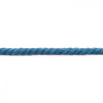 Cordon coton méga 13 mm turquoise