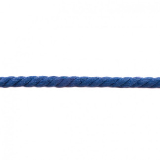 Cordon en coton méga 12 mm cobalt (kh)