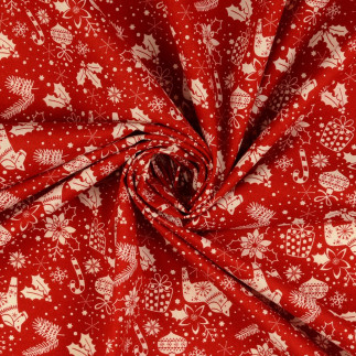 Baumwolle - Noël scandinave pourri