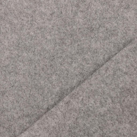 Feutre textile stable 4 mm gris clair mélangé
