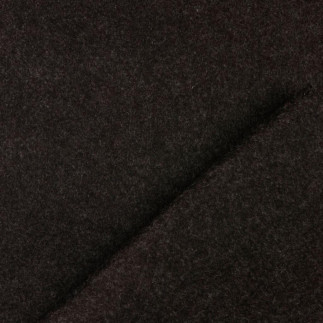 Textilfilz stabil 4mm schwarz melange
