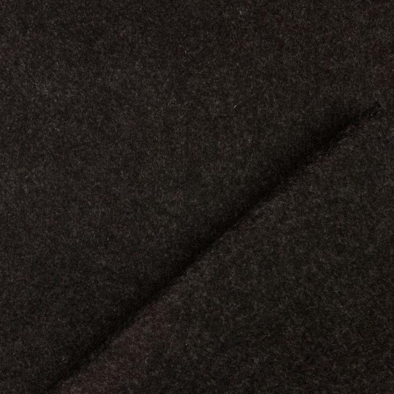 Feutre textile 4mm noir mélange