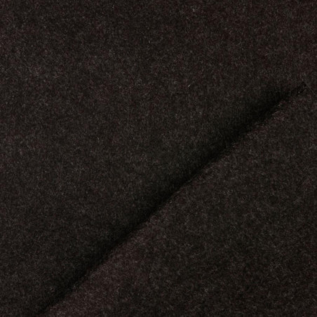 Textilfilz stabil 4mm schwarz melange