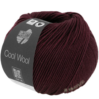 Lana Grossa - Cool Wool melange black red (1404)