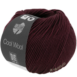 Lana Grossa - Cool Wool melange schwarzrot (1404)