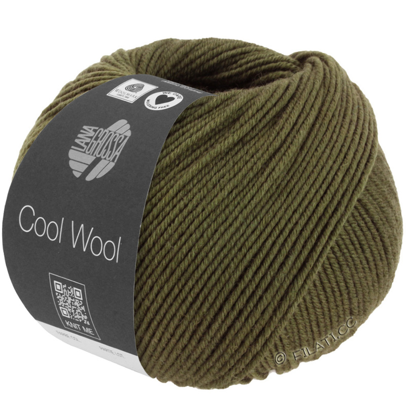 Lana Grossa - Cool Wool melange olive (1408)