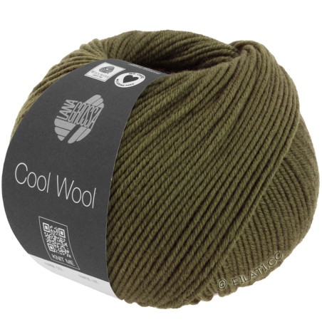Lana Grossa - Cool Wool melange oliv (1408)