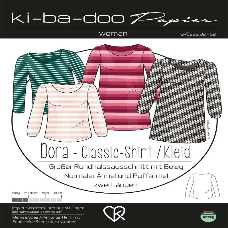 Robe/chemise classique pour femme Ki-Ba-Doo Dora