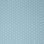 Woven Cotton poplin - Mini Stars light blue (v)