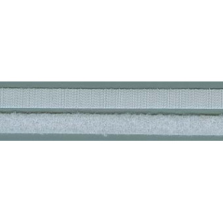 Hook and loop fastener - hook and loop fastener - white 10mm (w)