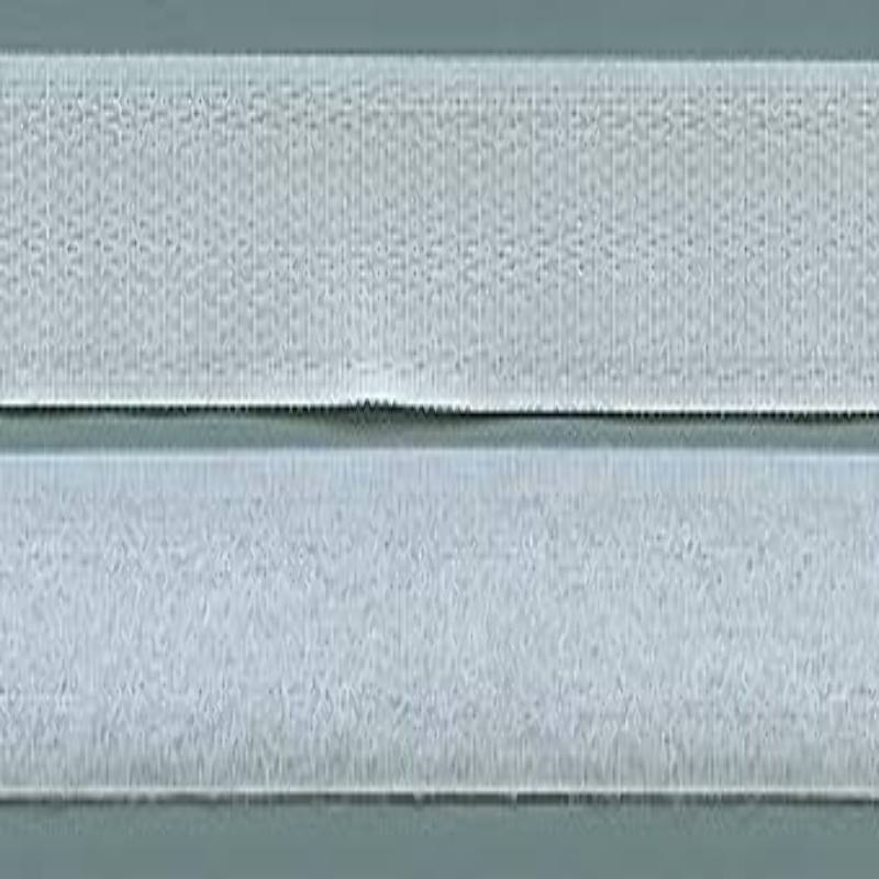 Klettband - Haken und Plüsch - weiss 20mm (w)