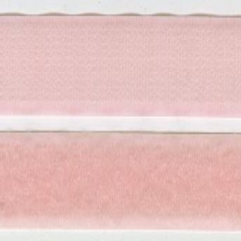 Velcro - crochet et peluche - rose (f)