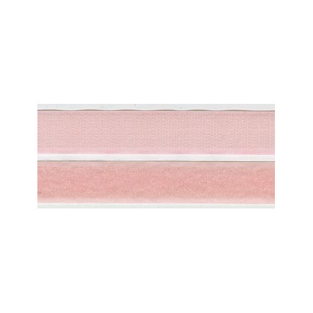 Velcro - hook and plush - pink (f)