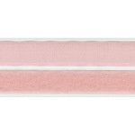 Klettband - Haken und Plüsch - rosa (w)