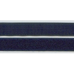Fermeture velcro - crochet et peluche - bleu marine (w)