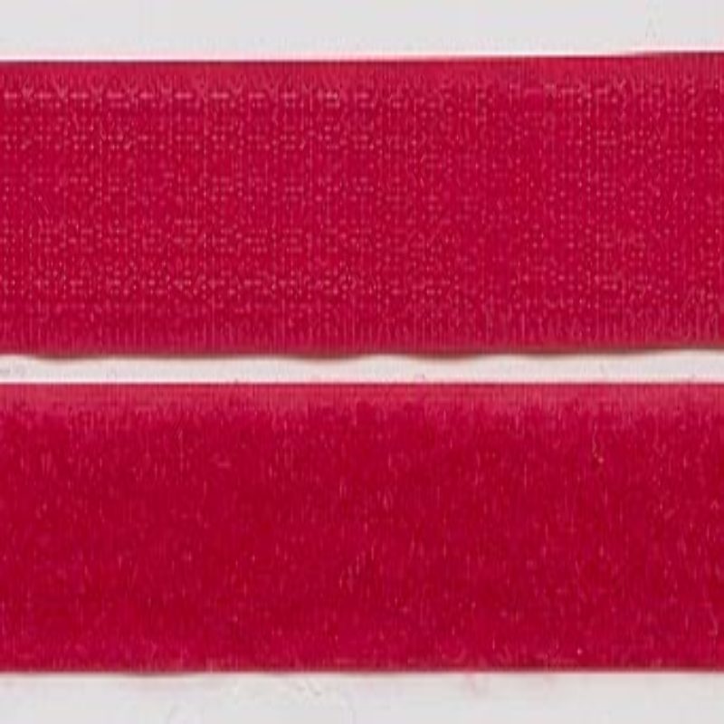 Velcro - Hook an plush - red (w)