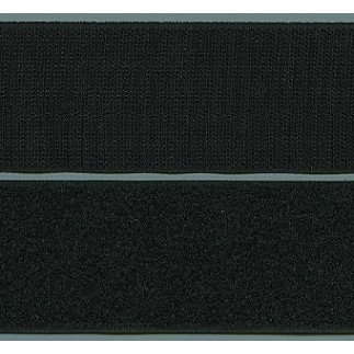 Velcro tape - hook and loop - black 50mm (w)