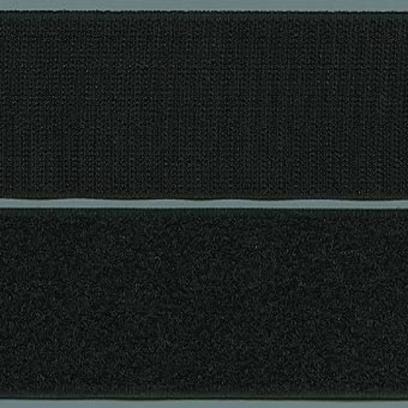 Hook and loop fastener - hook and loop fastener - black 50mm (w)