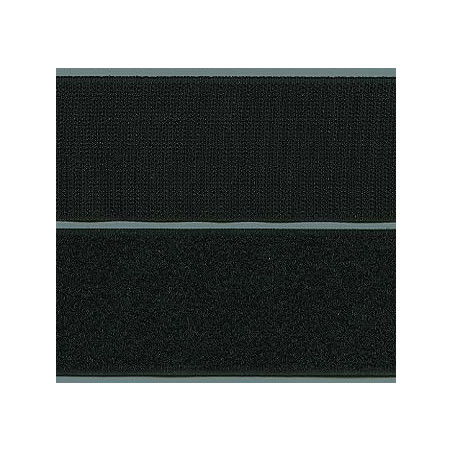 Velcro tape - hook and loop - black 50mm (w)