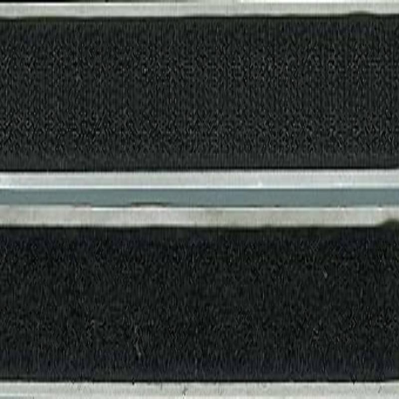Bande velcro - crochet et peluche - autocollante noire (w)