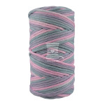 Macramée - Lieblingsyarn 3mm - multicolor pink / gray Macramée - Lieblingsyarn 3mm - multicolor pink / gray