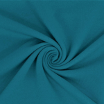 french terry - plain blue petrol 806 (m)