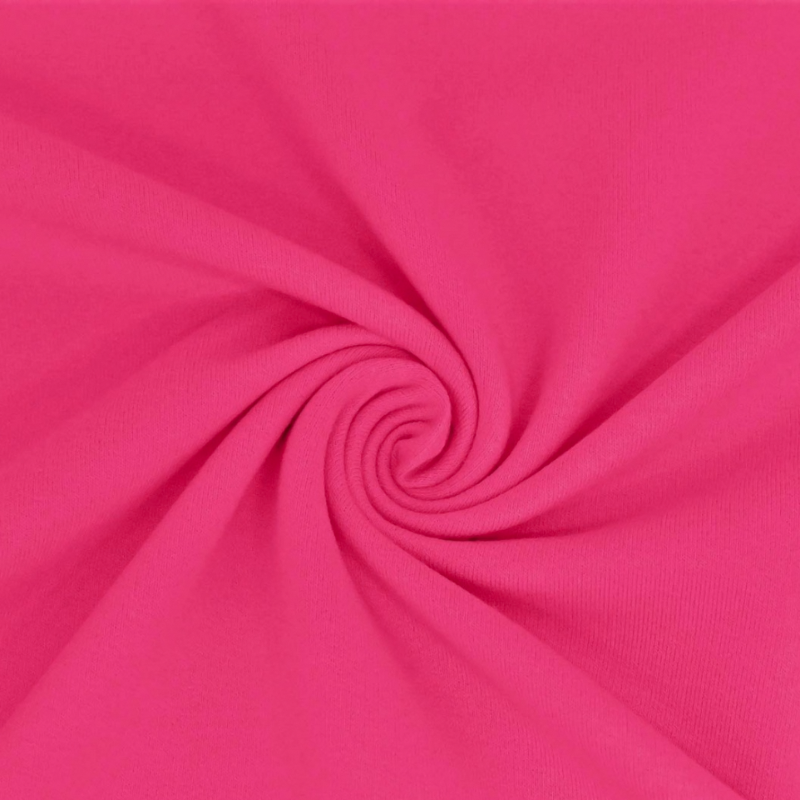 french terry - plain fuchsia 17 (m)