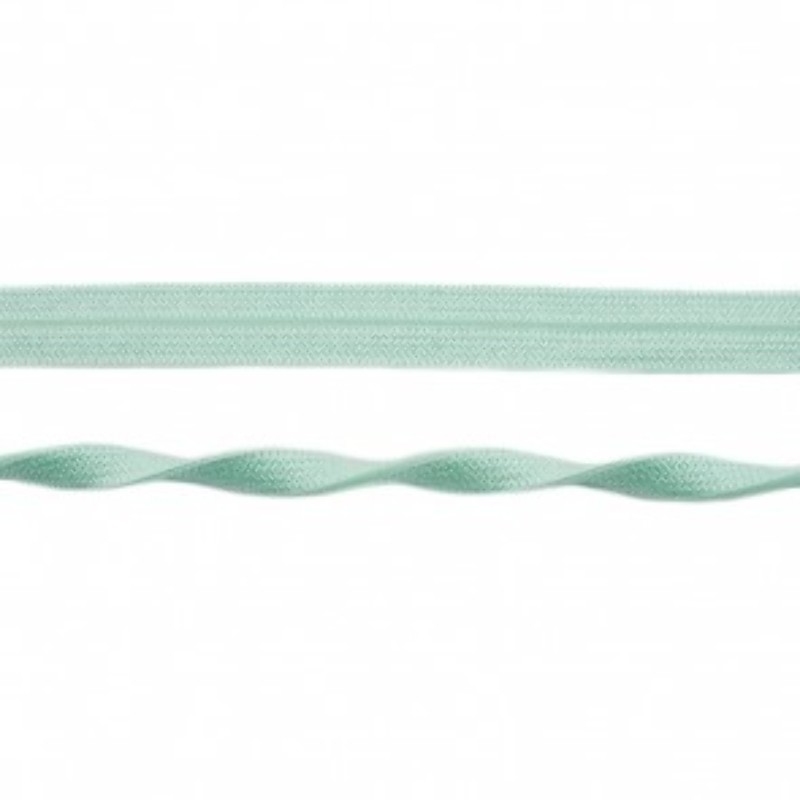 Elastic edging tape Jacquard mint (kh)