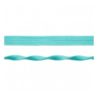 Elastic edging tape jacquard emerald