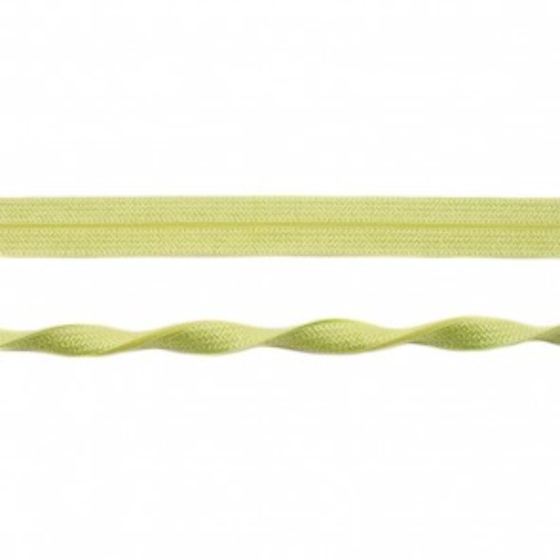 Bande de bordure élastique Jacquard citron vert (kh)