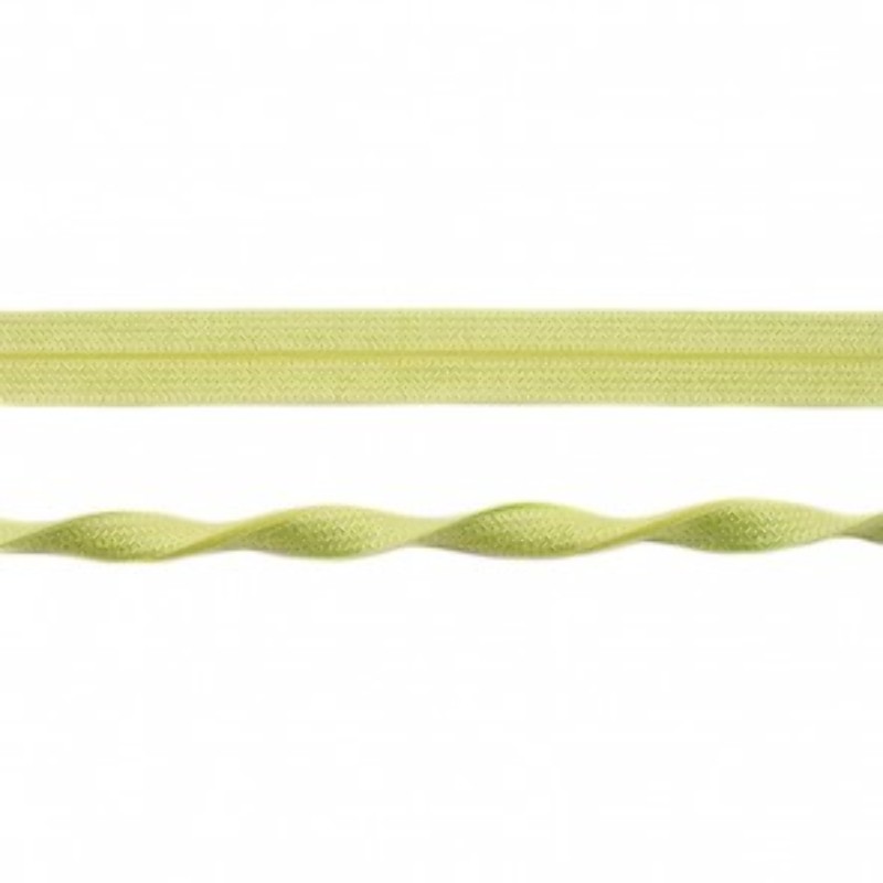 Elastisches Einfassband Jacquard lime (kh)