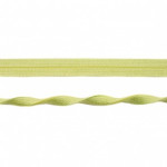 Elastic edging tape Jacquard lime (kh)