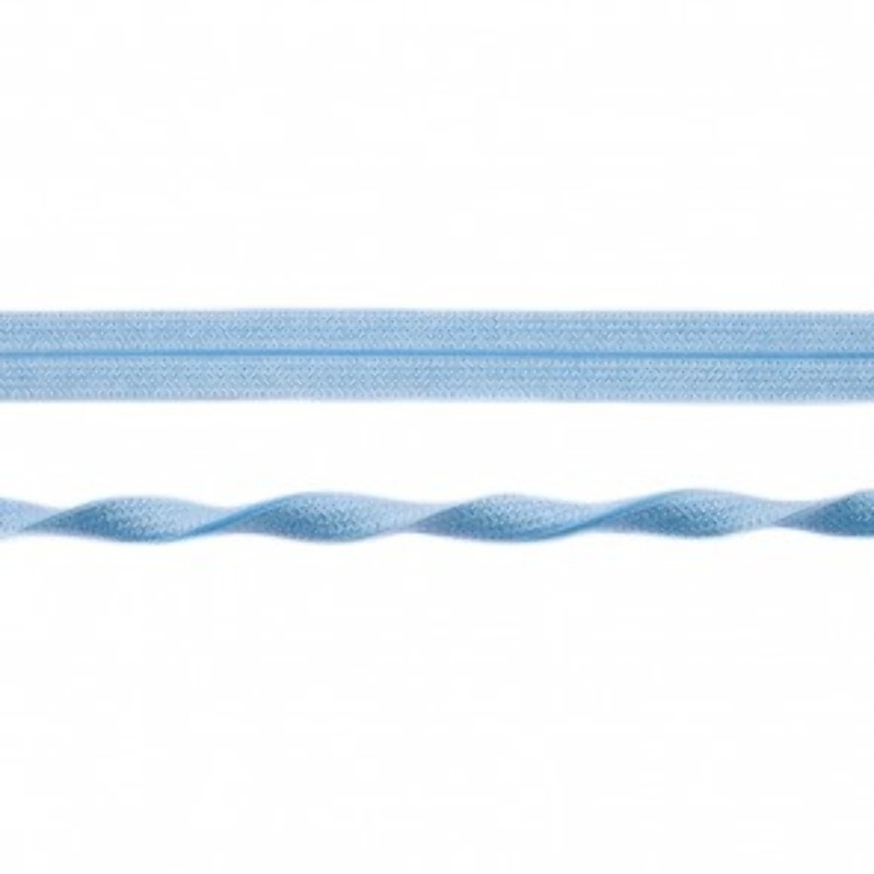 Elastic edging tape jacquard sky blue