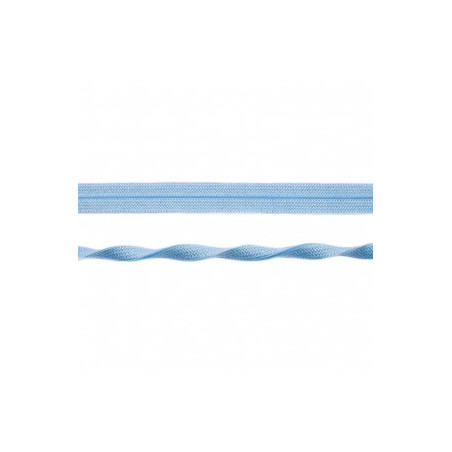 Elastic edging tape jacquard sky blue