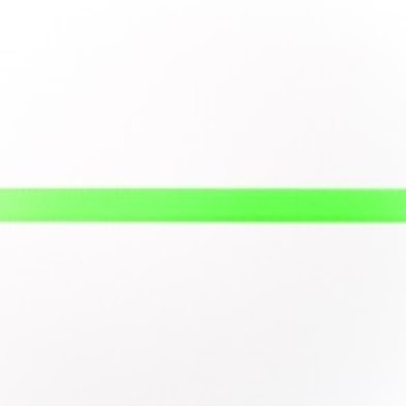 satin satin 9 mm vert fluo