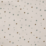 Cotton - Christmas Foil Stars white Cotton - Christmas Foil Stars white