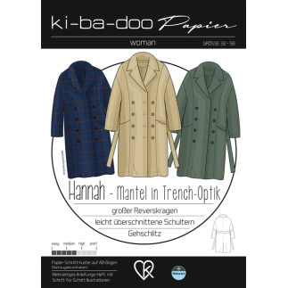 Manteau Ki-Ba-Doo pour femme Hannah