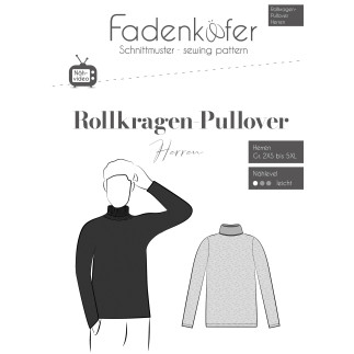 Fadenkäfer - Rollkragen Pullover Herren