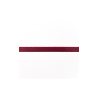Bande de satin bordeaux 9 mm