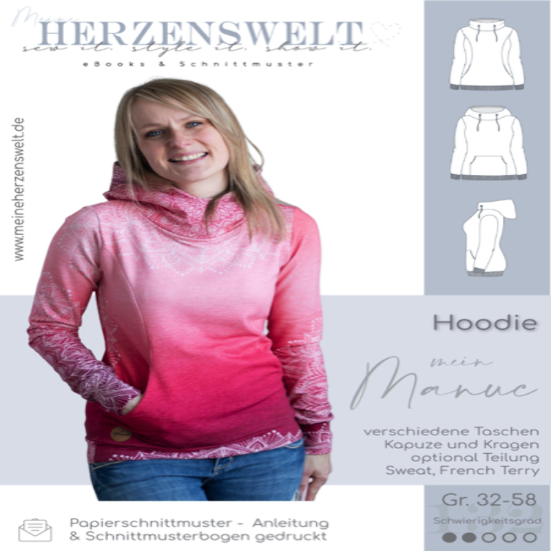 Meine Herzenswelt - Damen - Mein Manuc Hoodie