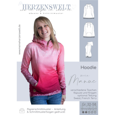 Mon Monde de Coeur - Femme - Sweat à capuche My Manuc