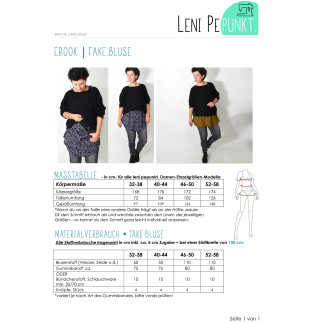 Leni pepunkt - Chemisier imitation femme 161