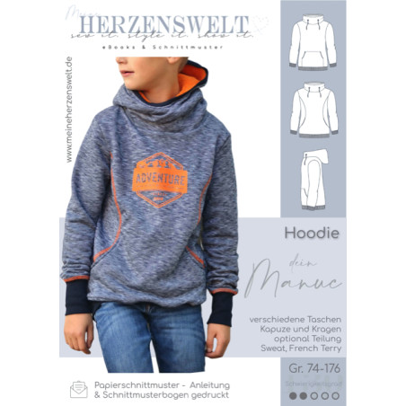My Heart's World - Kids - Your Manuc Hoodie