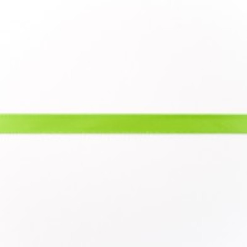 Bande de satin 9 mm citron vert