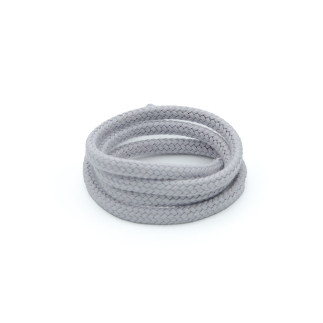 Cordon en coton bio 6 mm gris clair (h)