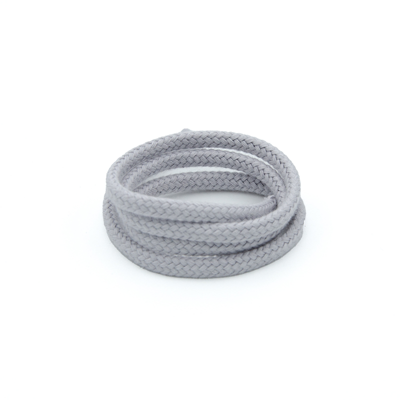 Organic cotton cord 6mm light grey (h)