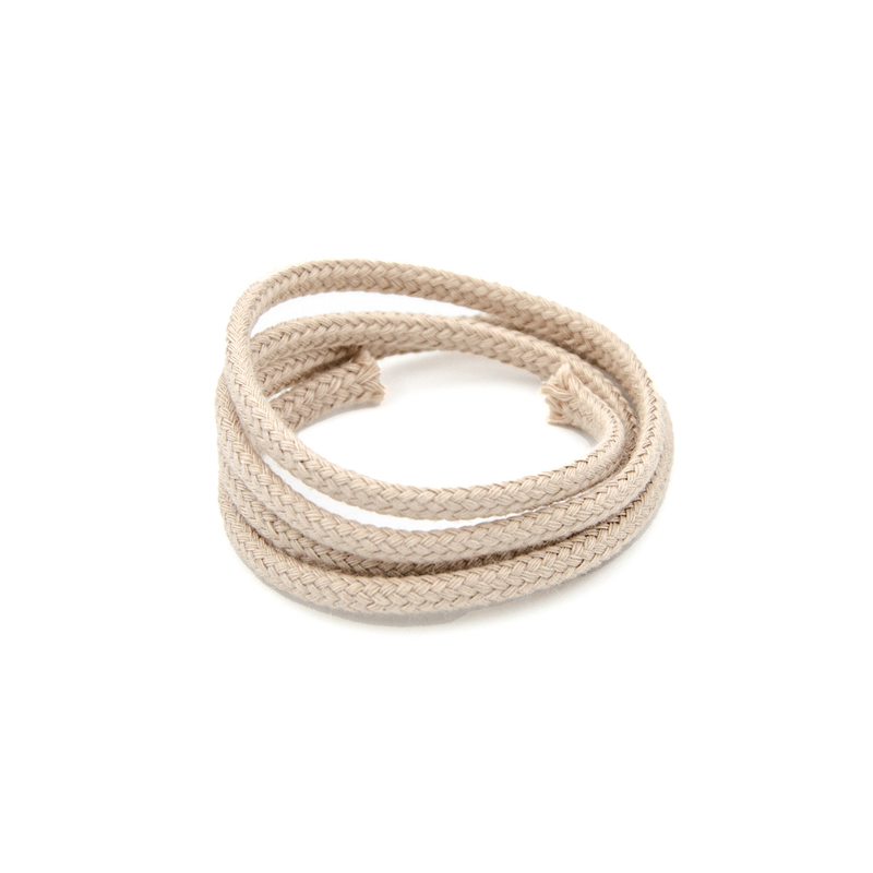 Bio-Baumwollkordel 4mm beige (h)